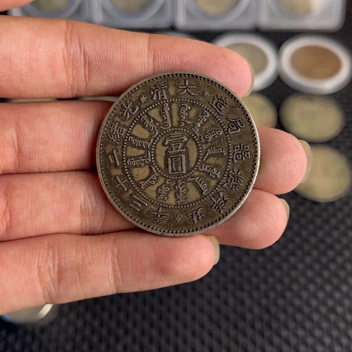 金属大头龙洋船洋工艺品