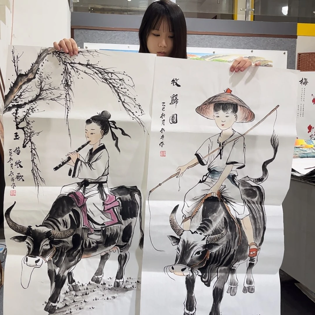 国画LT国画作品单幅任发100x50