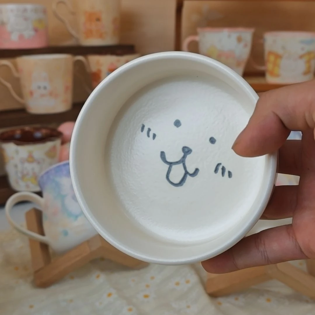 陶小熊柔光小饭碗