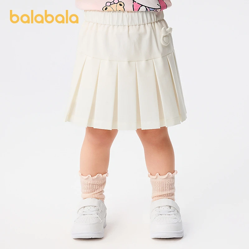 【商场同款】巴拉巴拉婴儿裤子宝宝短裤女童裙裤2025新款夏装甜美