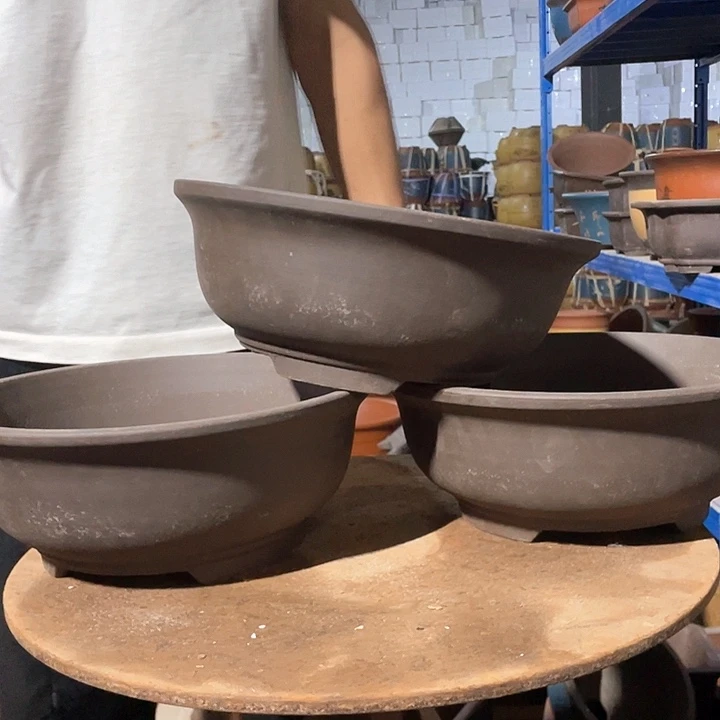 28碗盆一组三个花盆