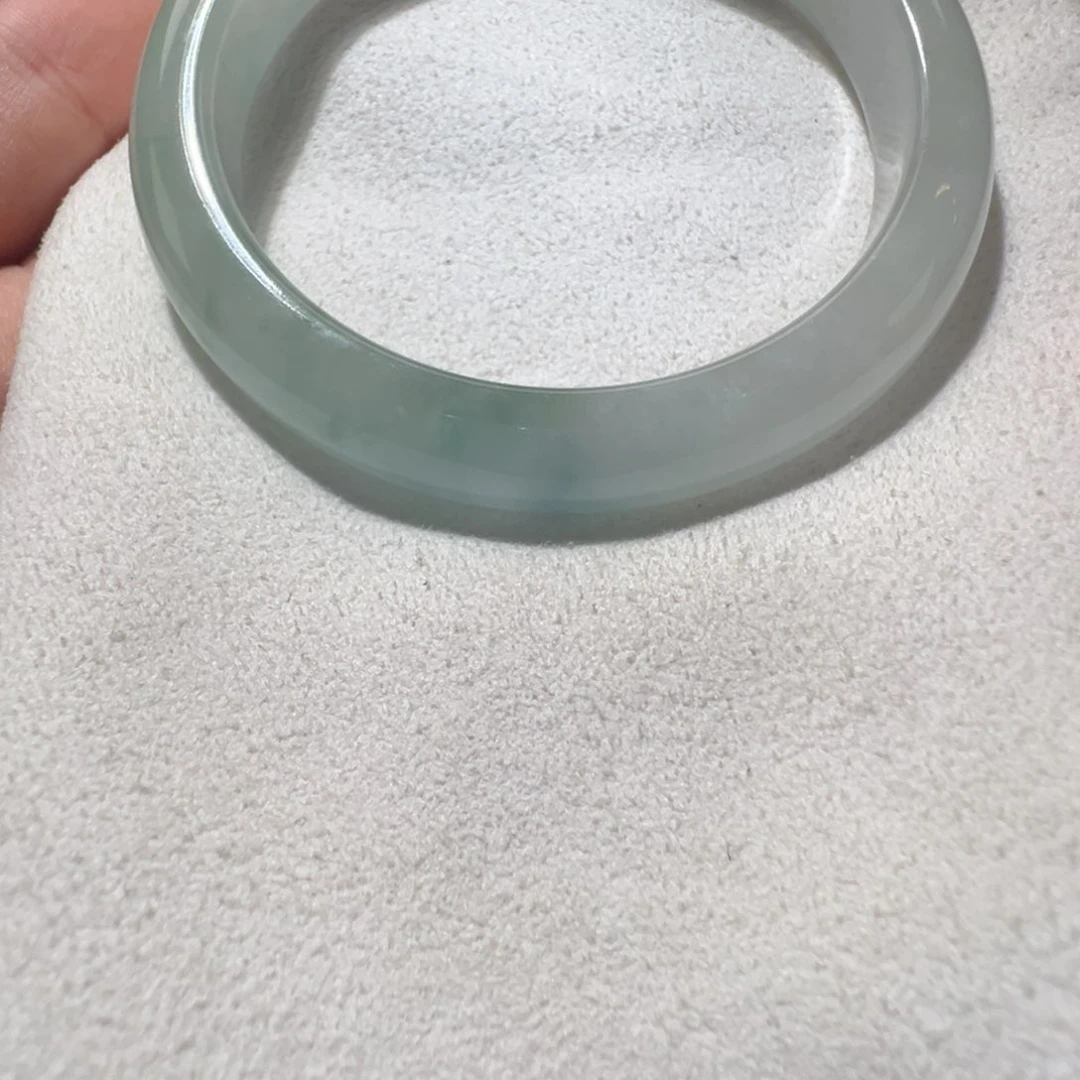 花***印无非金属正圈59圈口糯冰大漏