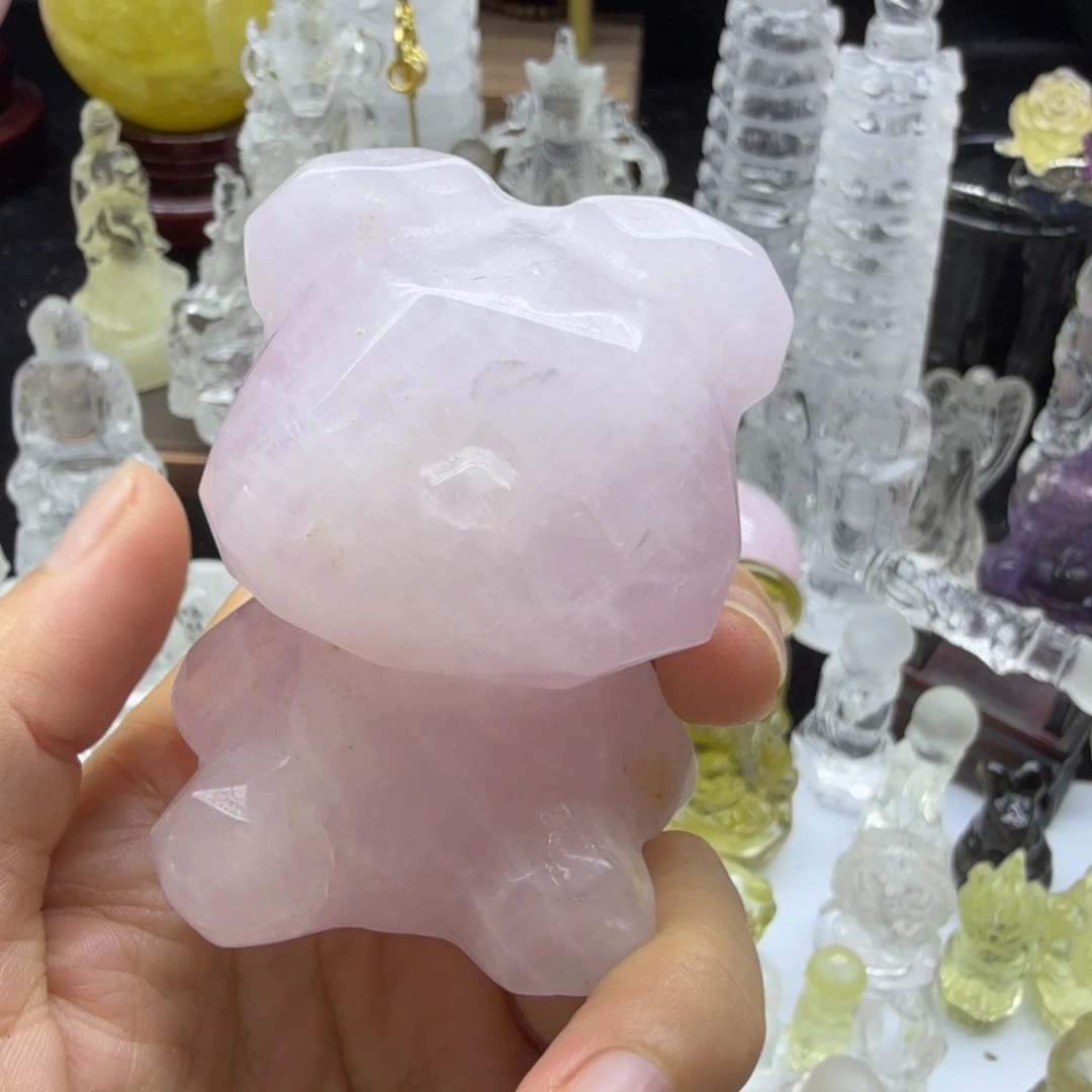 珠宝半成品水晶未镶嵌