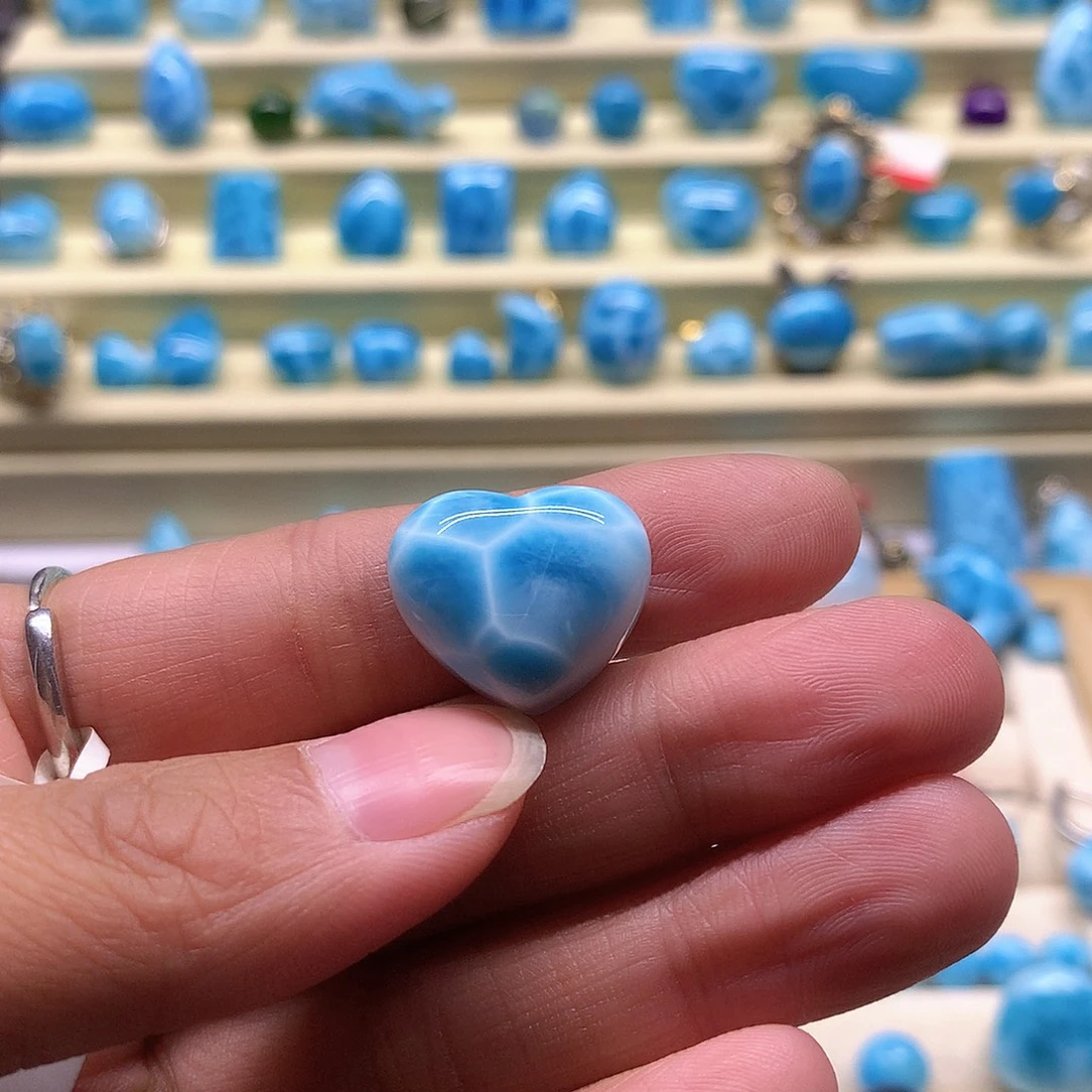 O***r针钠钙石（海纹石）未镶嵌珠宝半成品