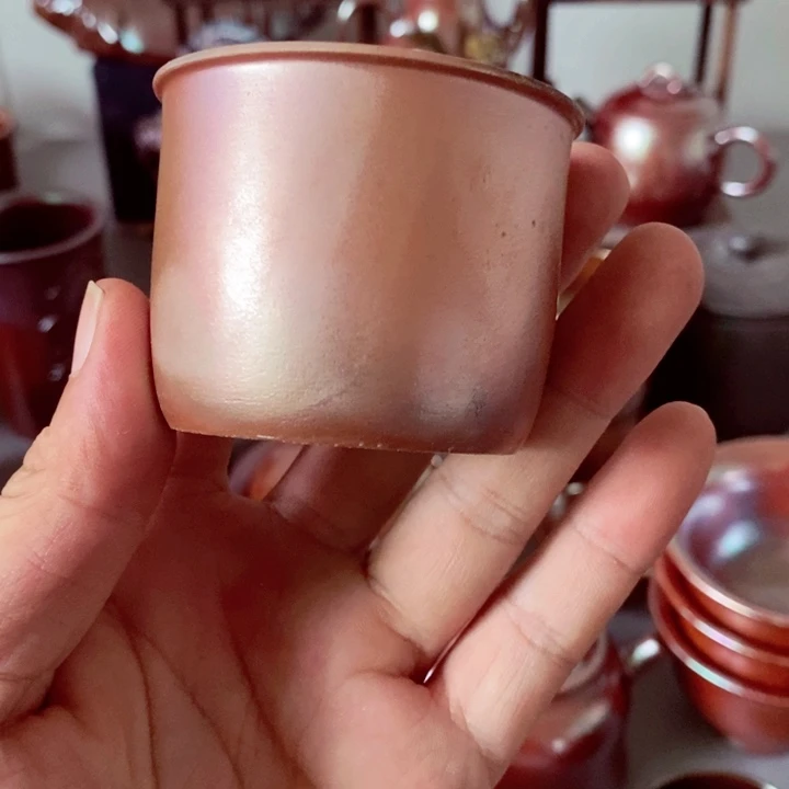 柴烧茶具陶瓷杯子