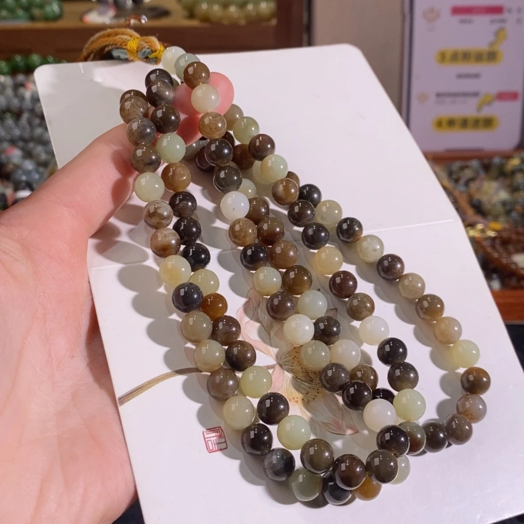 和田玉手链未镶嵌