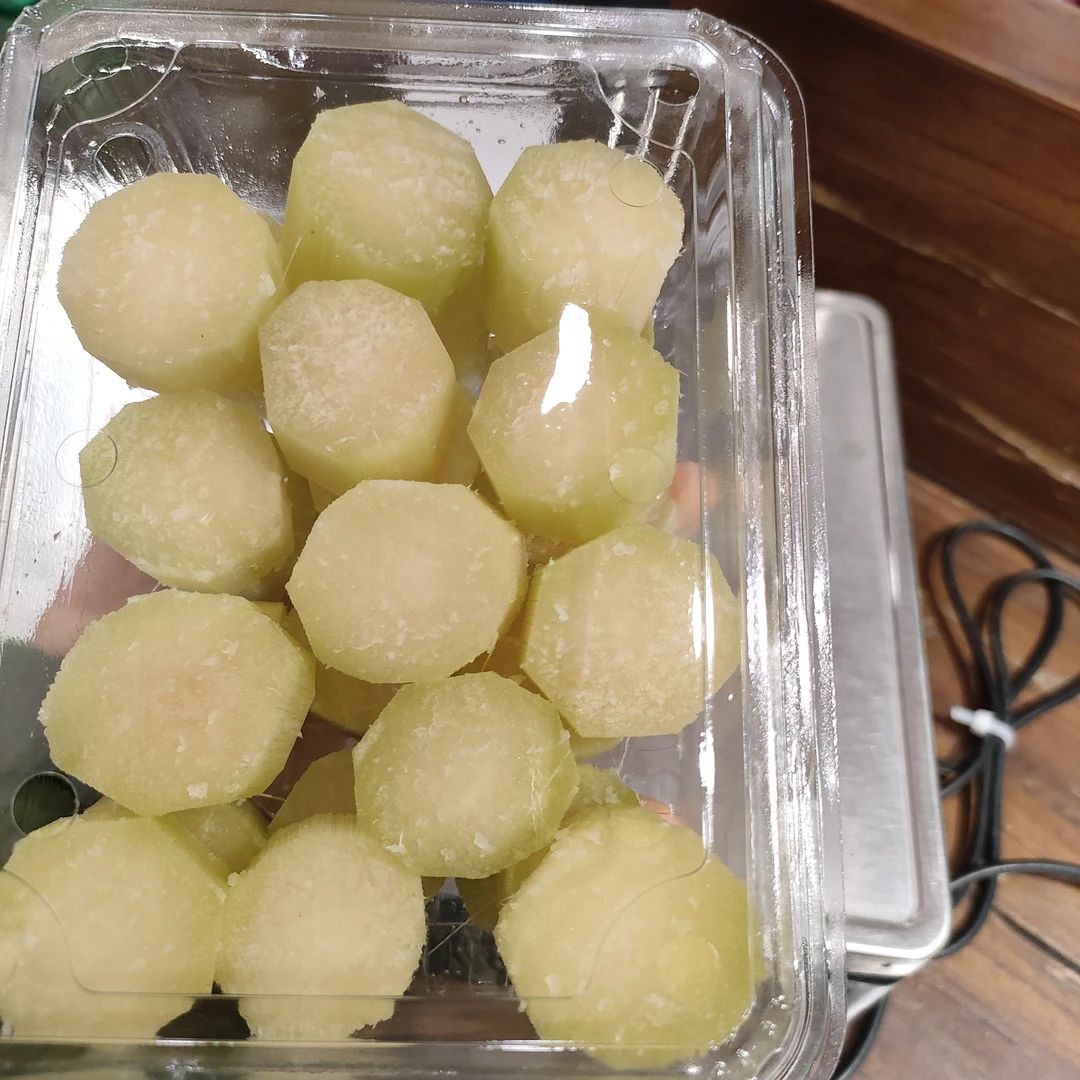 果切甘蔗纯肉小段一盒一斤装