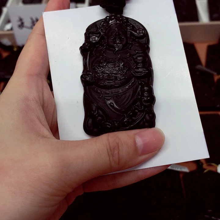 天然缅料a货钢琴黑特色题材挂件