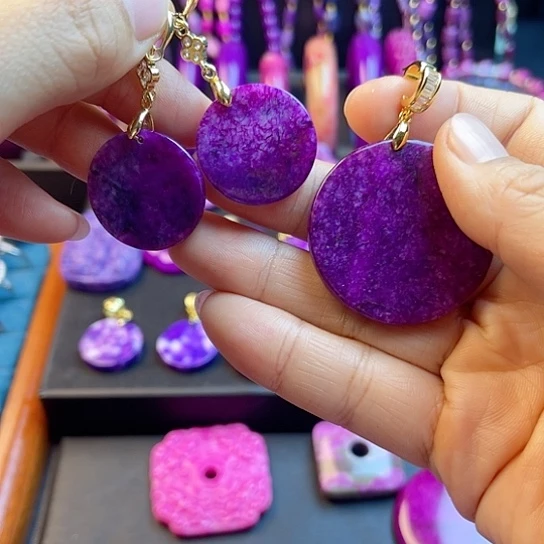 非金属耳坠➕吊坠一套