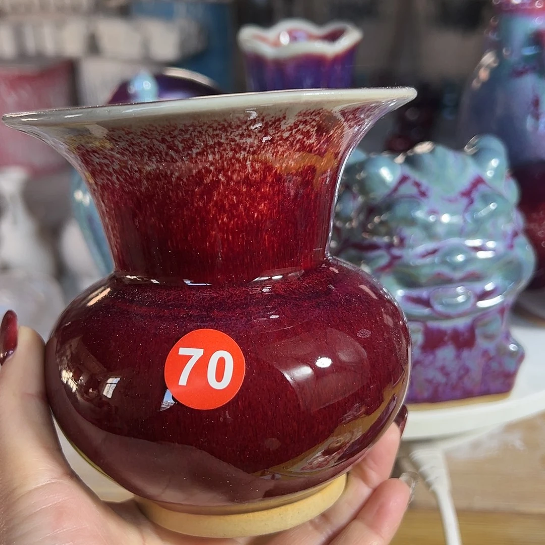 摆件郑家钧窑摆件