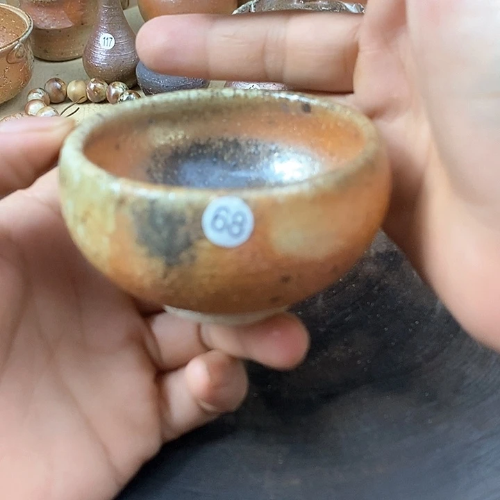 手工粗陶、柴烧茶器
