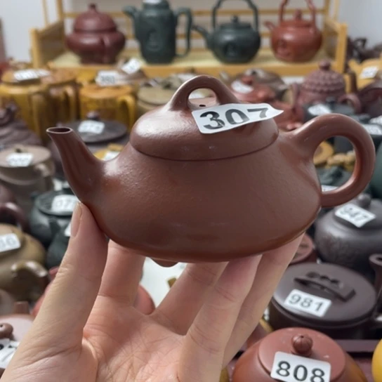 南**风嘴巴花泥微瑕紫砂