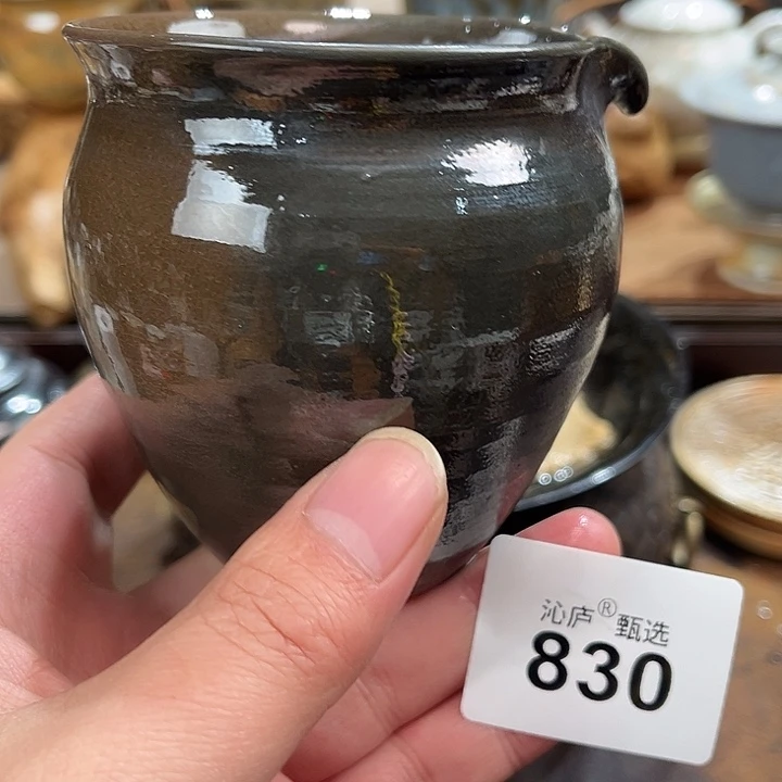 沁庐柴窑古法柴烧全手工茶具