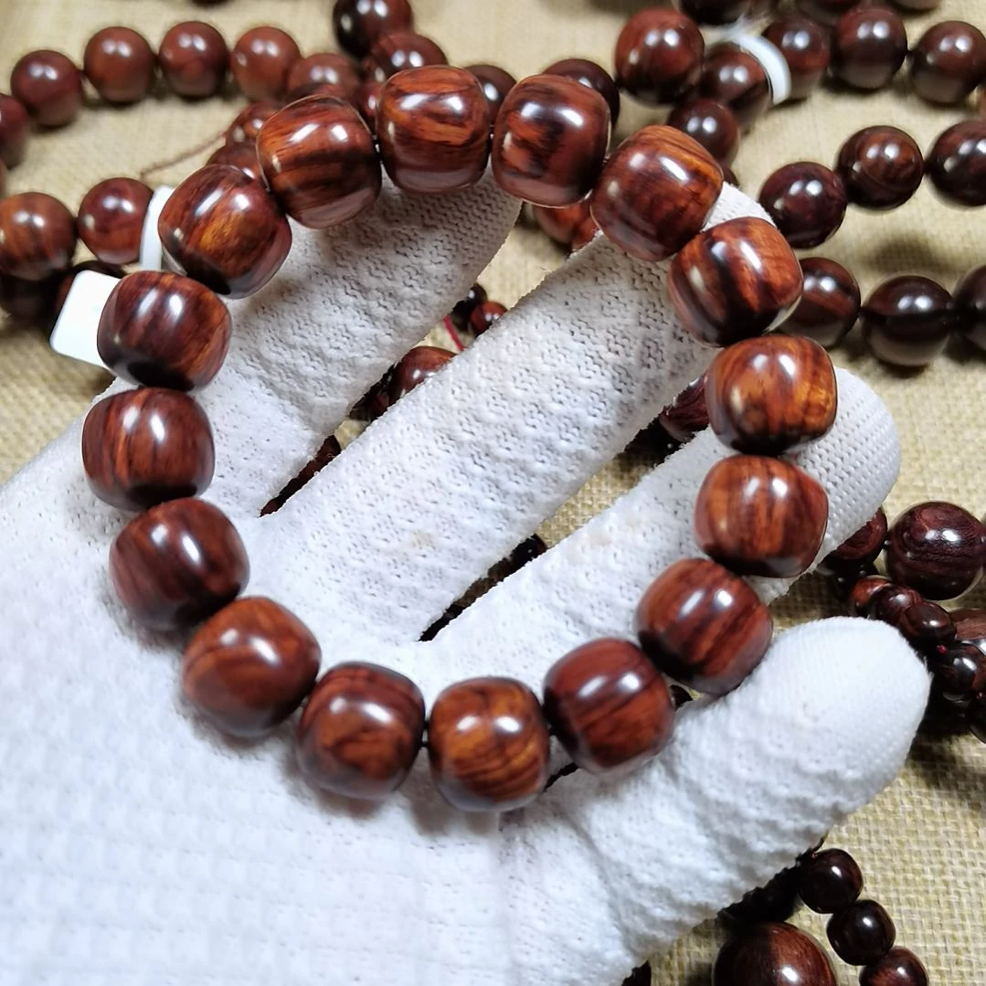 黄花梨/降香黄檀手串/手链海黄老料1314老油梨