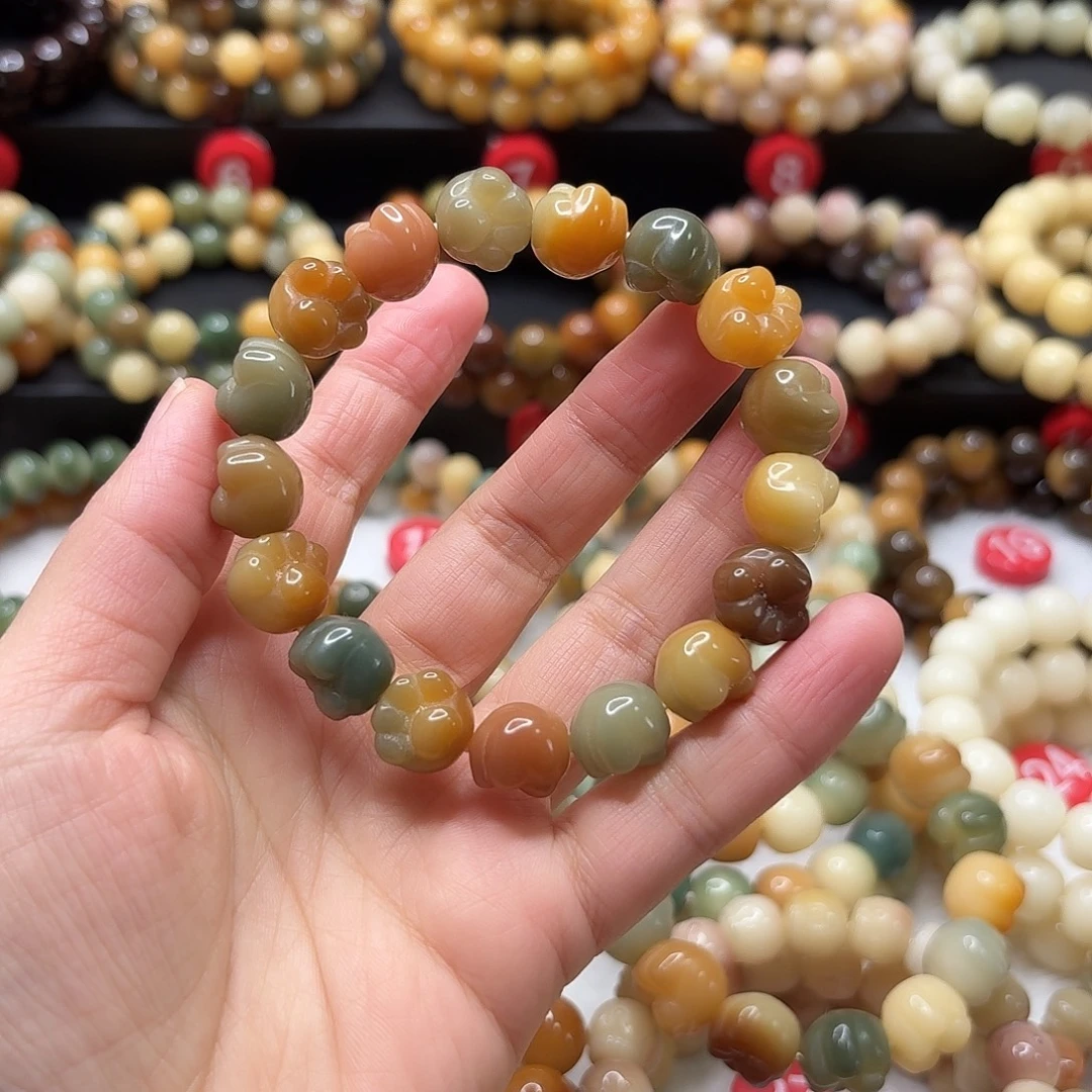 菩提根/象牙果手串爱心猫爪