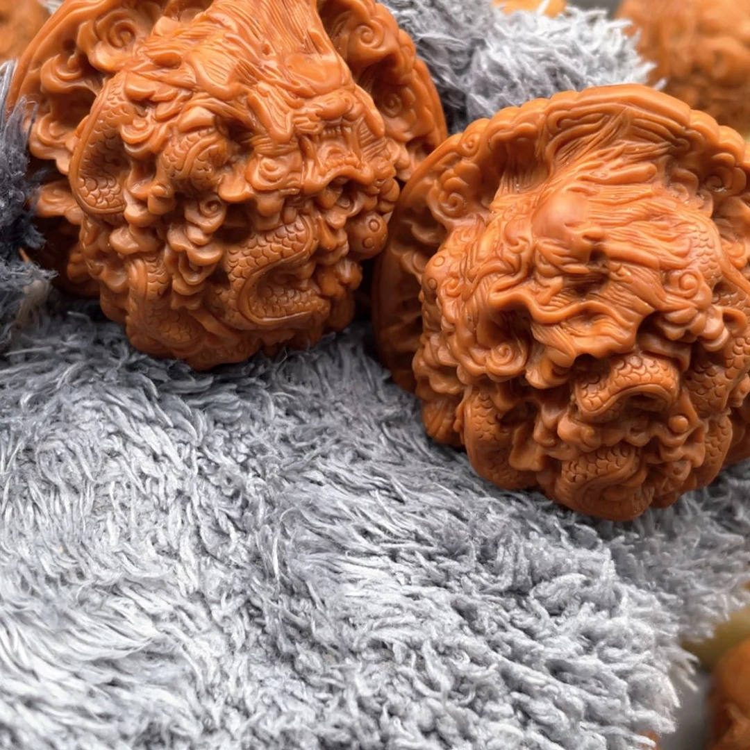 核桃手串/手链伟*爷二龙戏珠