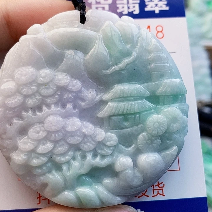 吊坠(不含链)未镶嵌翡翠