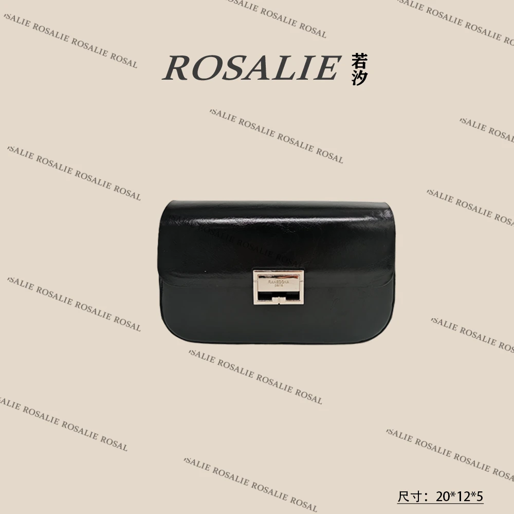 【若汐Rosalie】SK-92387-黑色轻奢小众时尚气质百搭女士包包