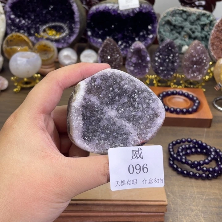 未镶嵌水晶珠宝半成品