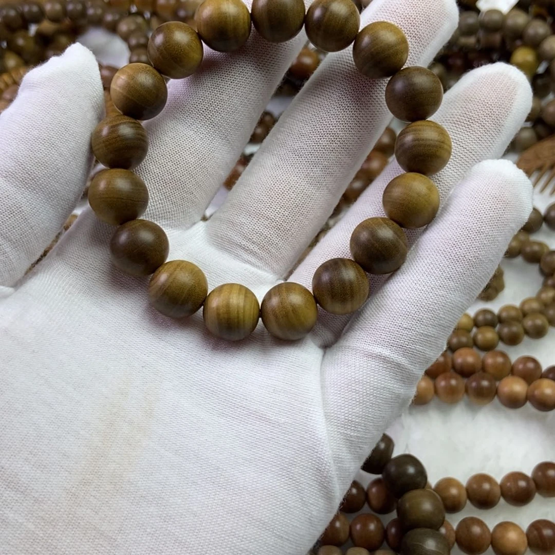 檀香木手串/手链断**弦手串