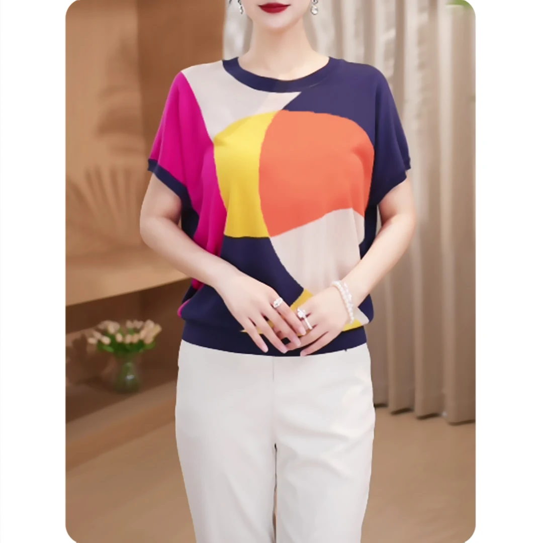 <TS2>幻影新品女士宽松小衫气质上衣时尚休闲女装2ZS0125726