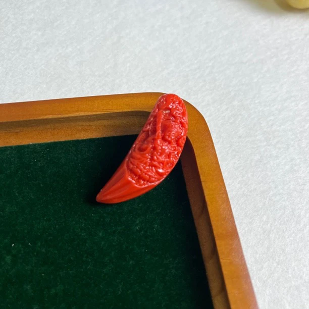 红色 月牙 双面