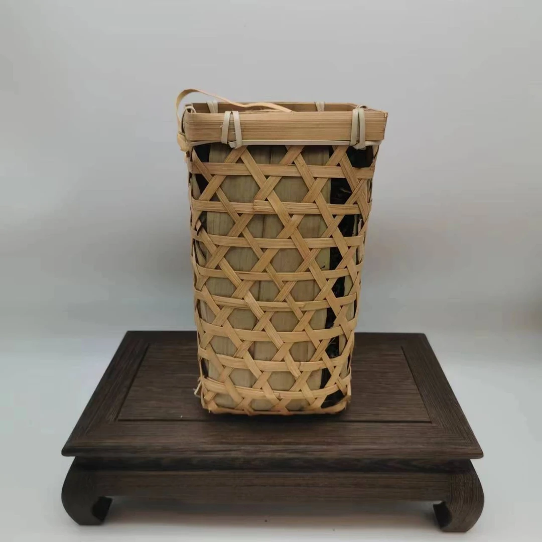 【三娘甄选】 福元昌竹箩 普洱茶 生茶 400g 原料九十年代