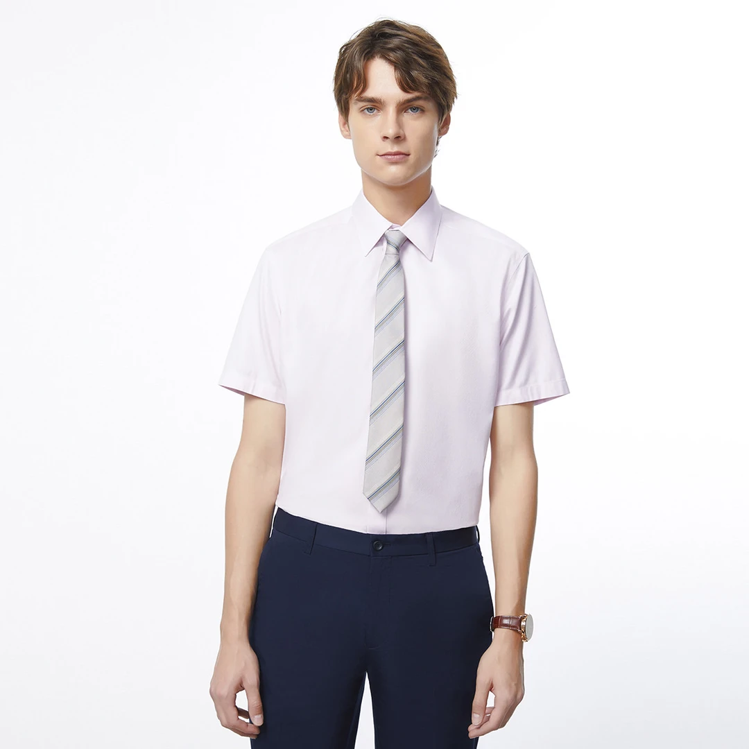 G2000男装商场同款春夏百搭职业短袖衬衫