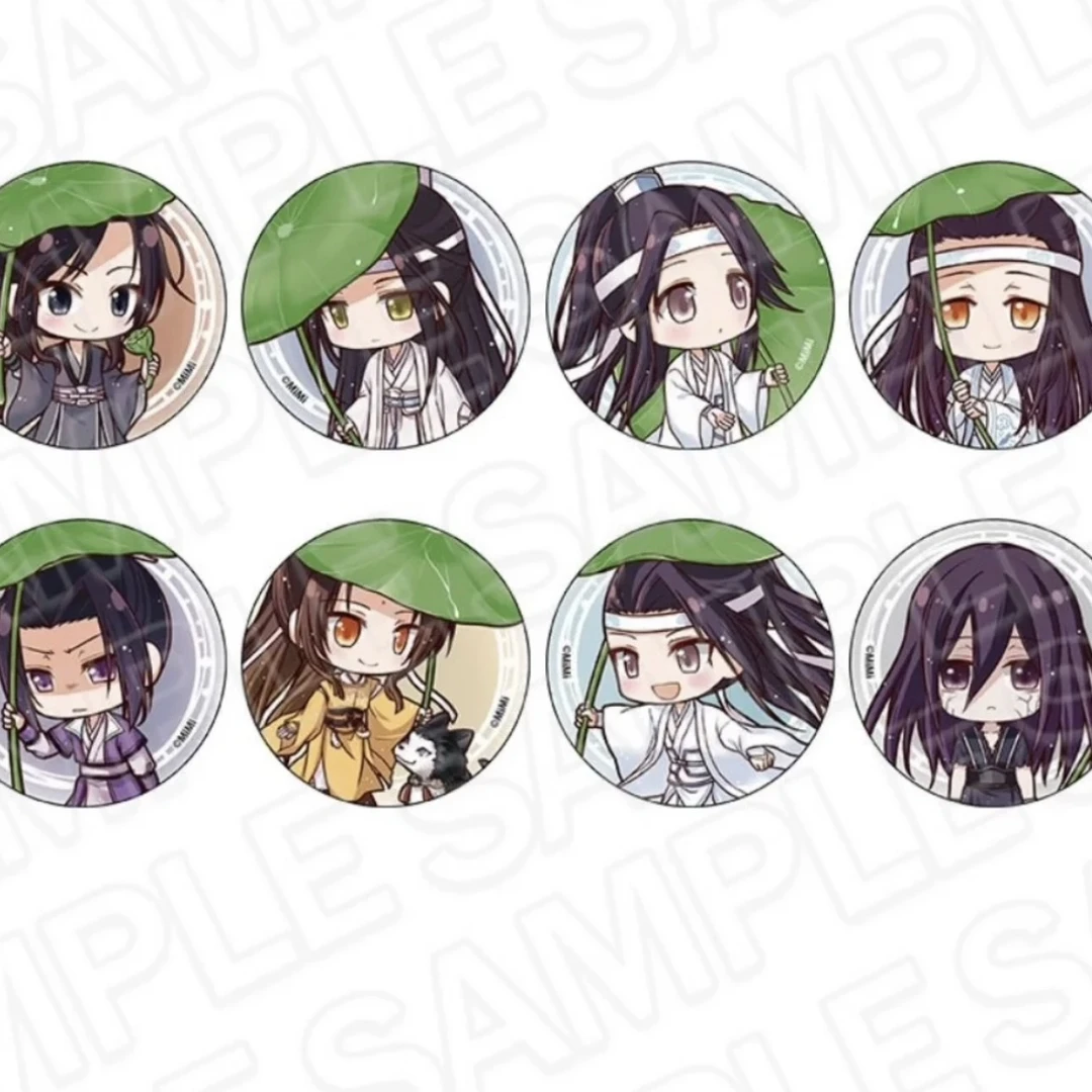 【魔道祖师】荷叶Q版吧唧徽章盲盒 直播间代拆