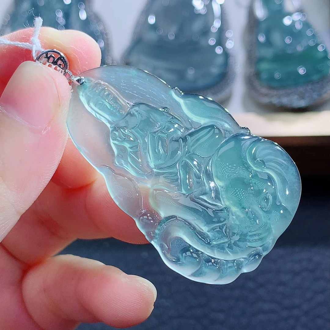 未镶嵌挂件翡翠翡翠