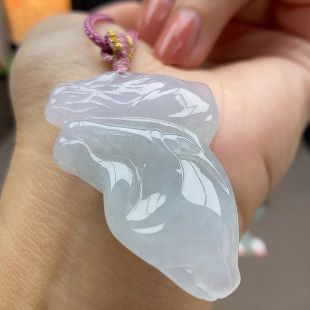 翡翠未镶嵌颈饰吊坠36