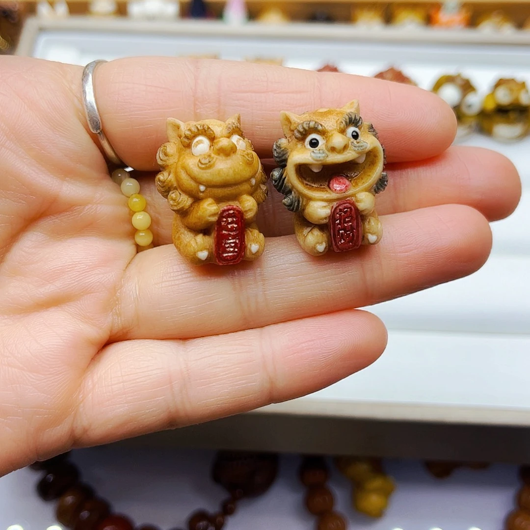 其他鹿骨手工打磨配饰