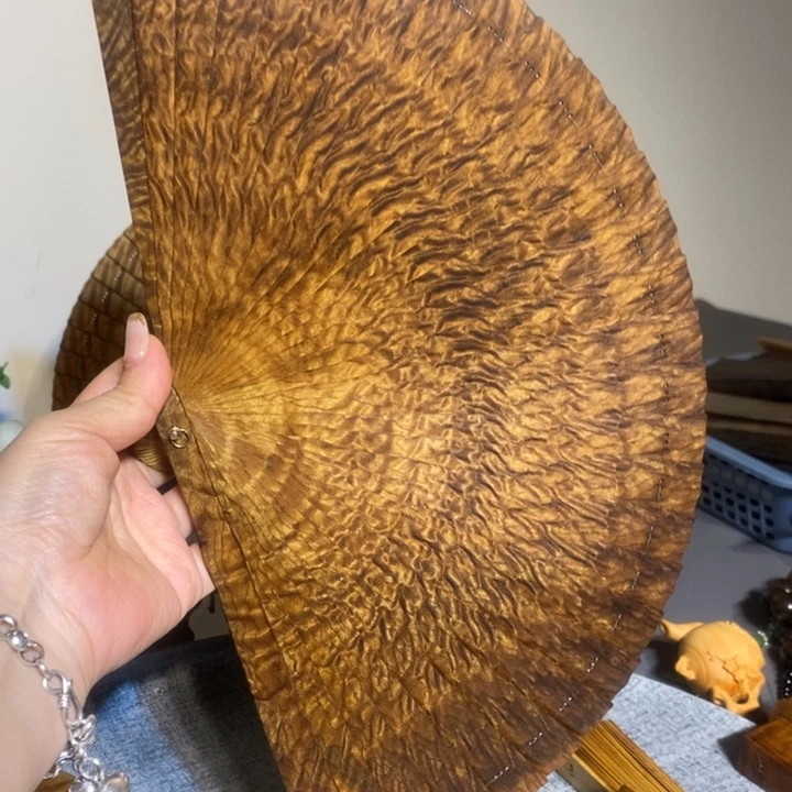 金丝楠金丝楠木扇子