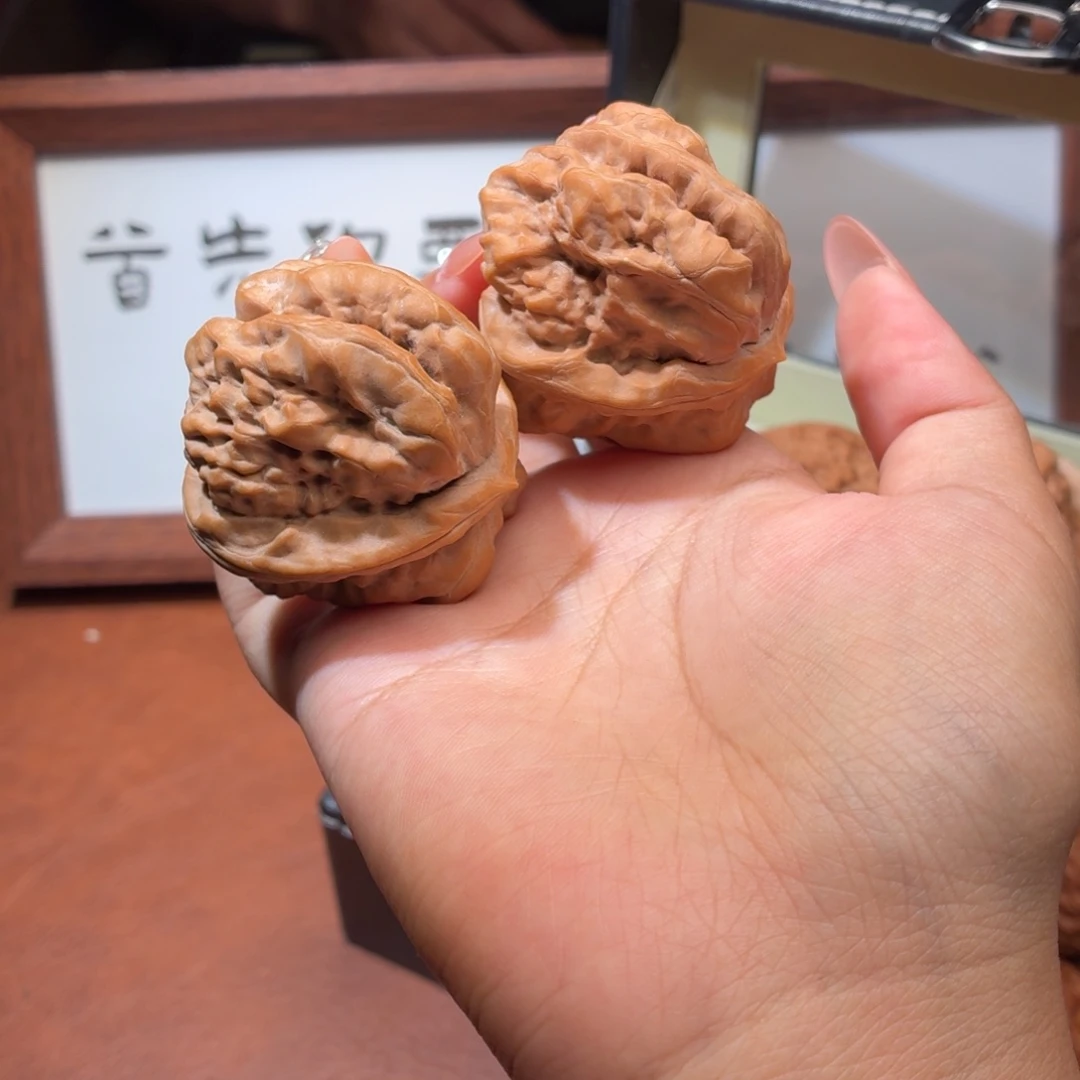 吊坠文玩核桃40-44-36 龙蟾