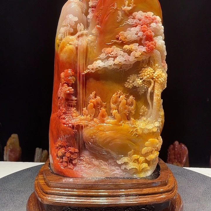 福***恒寿山石山水画欣赏