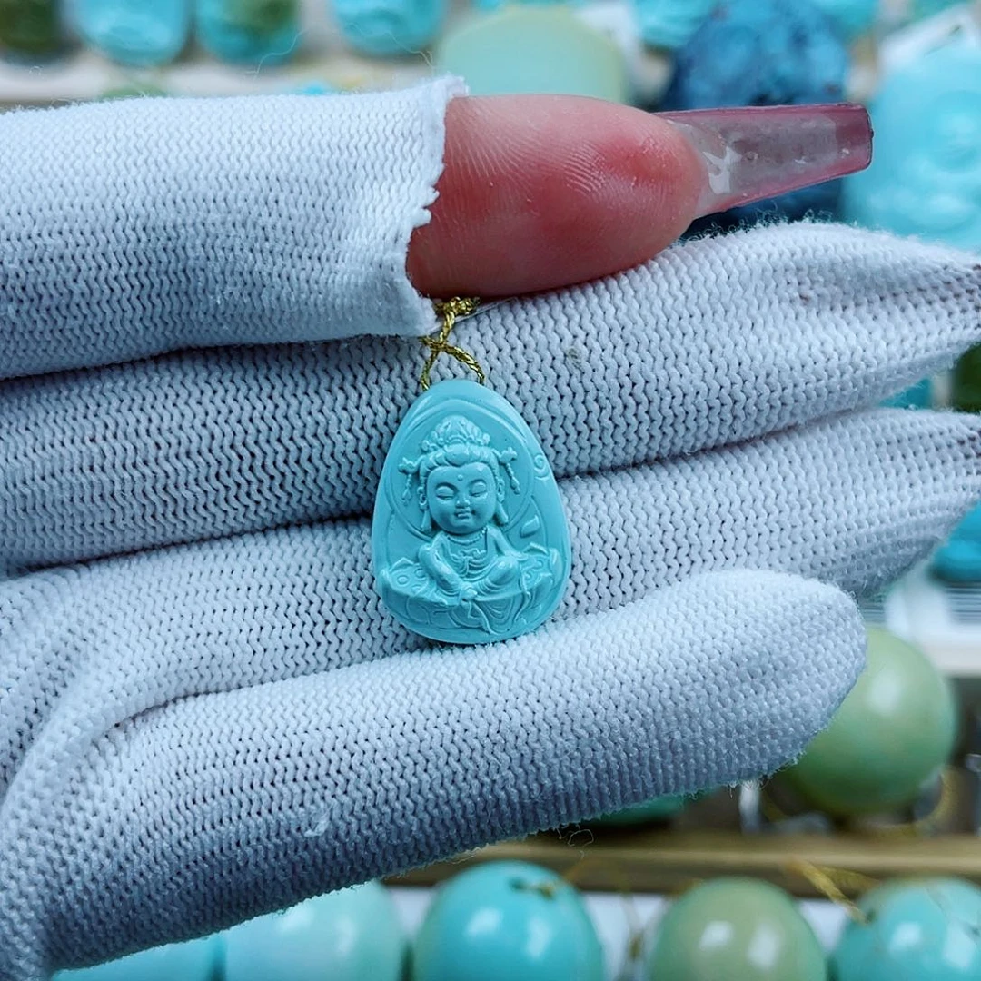 绿松石未镶嵌珠宝奇石