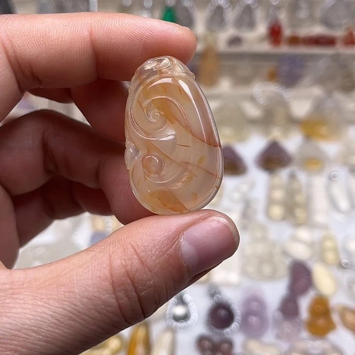 玛瑙/玉髓未镶嵌颈饰