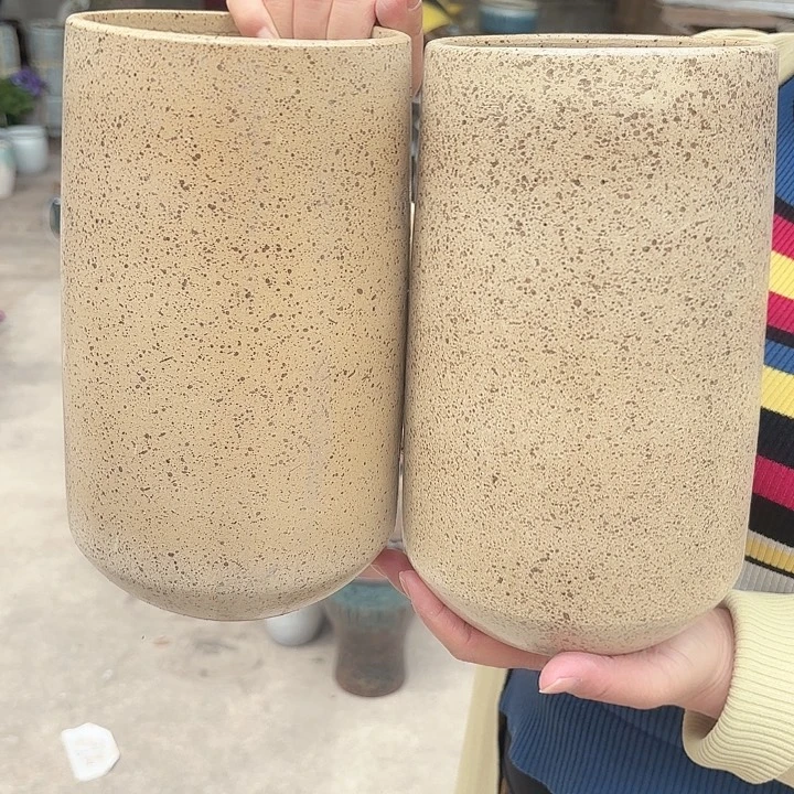 紫砂茶碗金两个口径14高度25