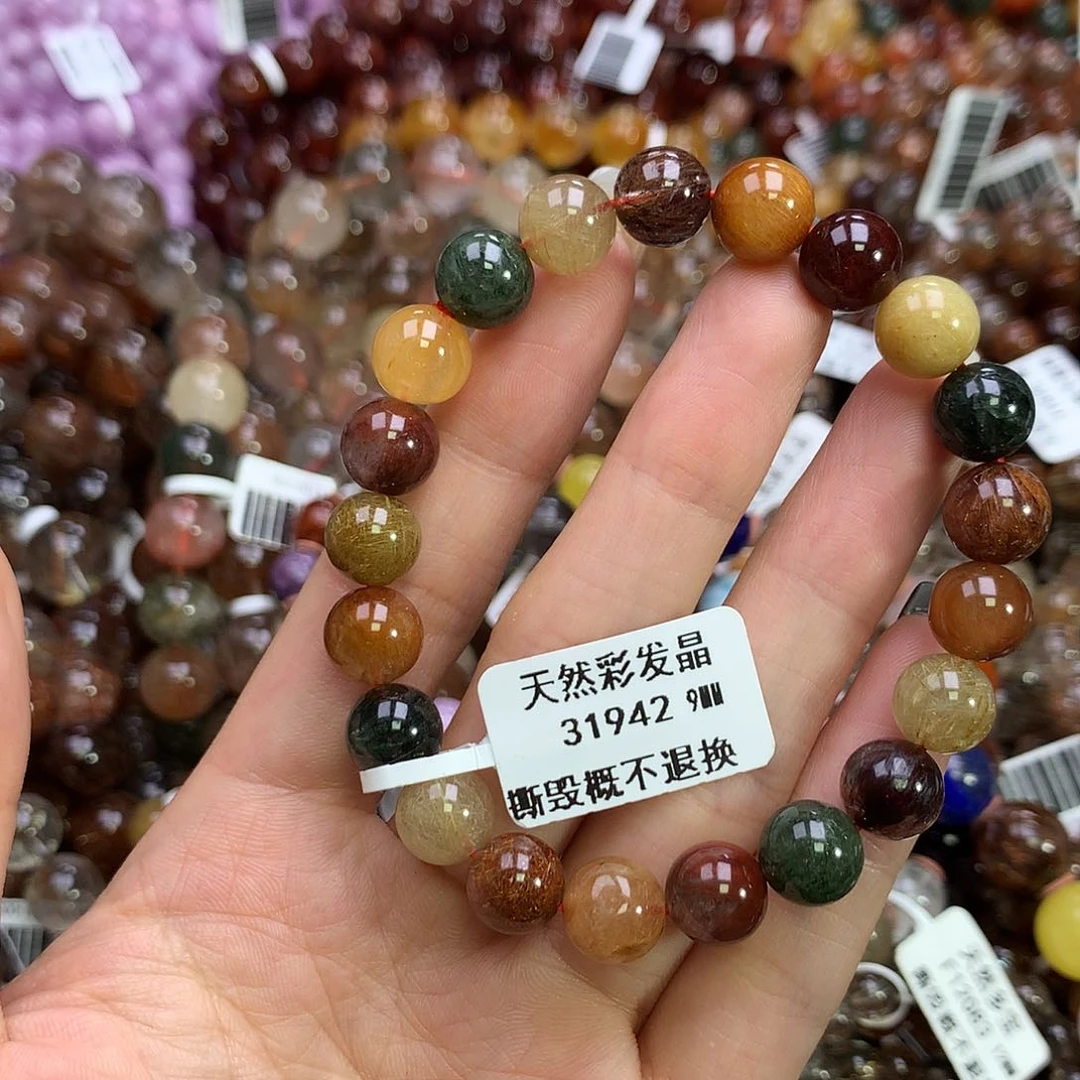 水晶手链未镶嵌，