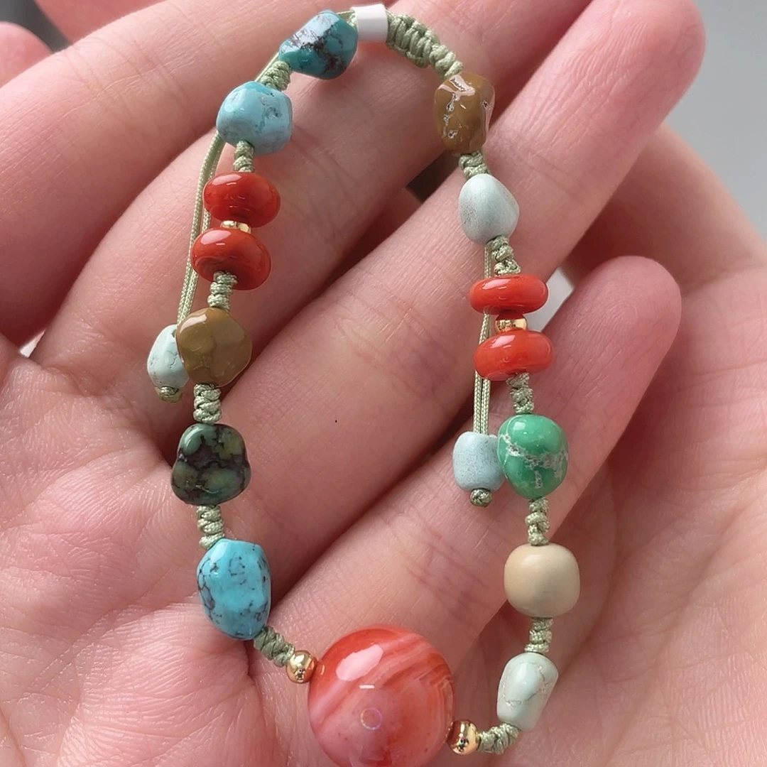 未镶嵌绿松石珠宝奇石