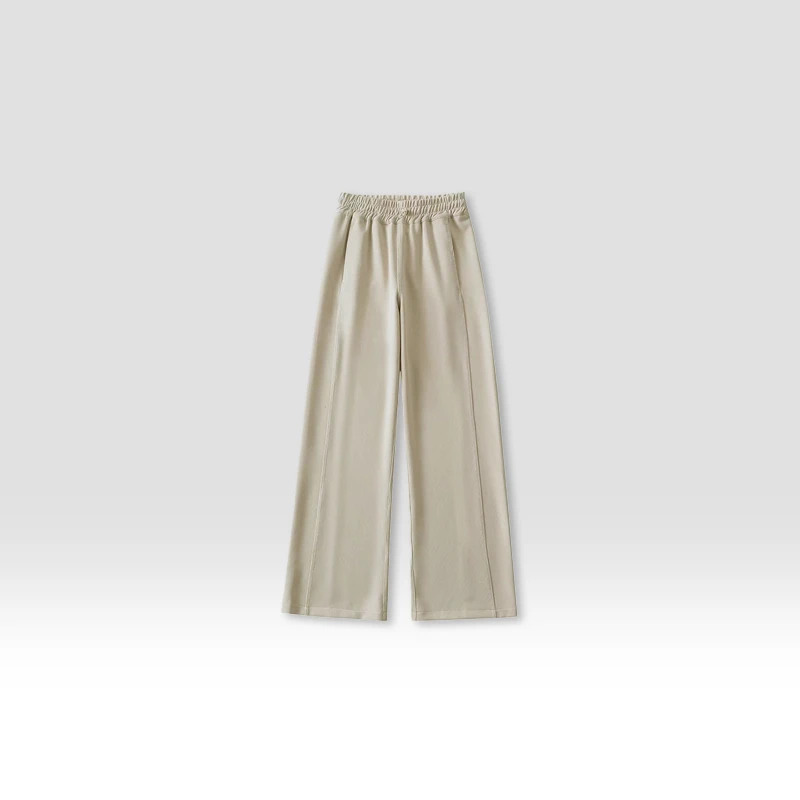 原厂孤品特价清！高腰抽绳拖地阔腿裤 R547