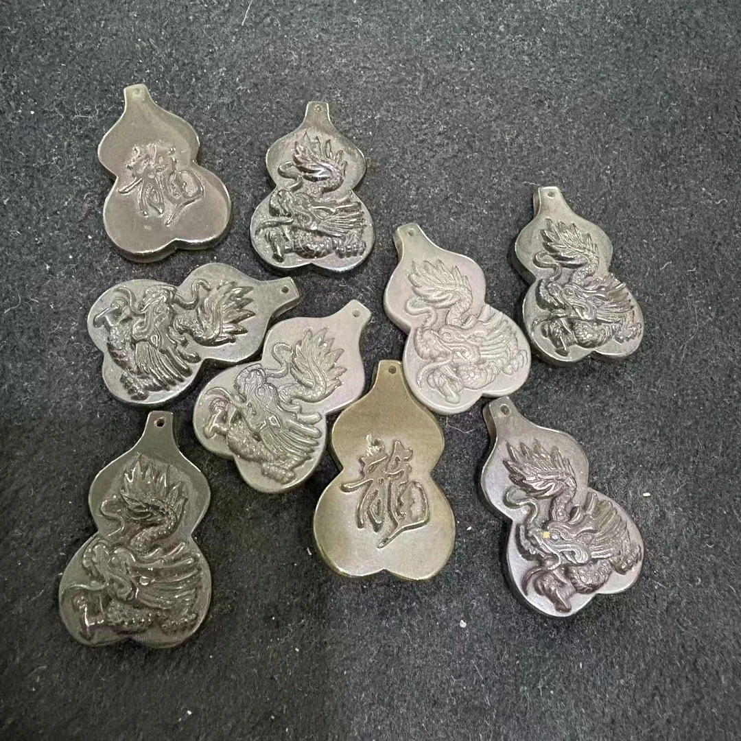 天然就黑曜石吊坠-k660-多样性发一