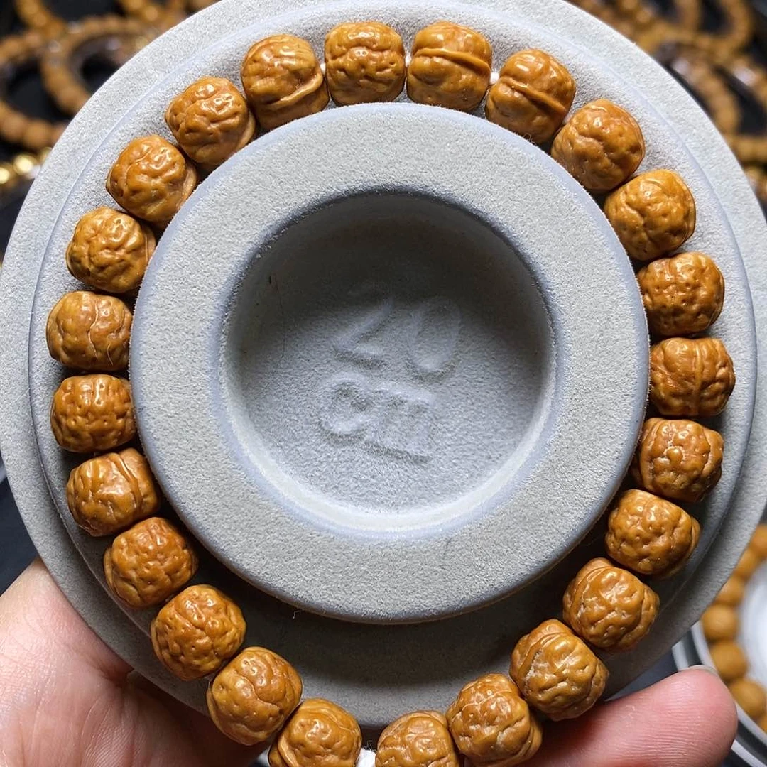 猴头核桃手串蟾宗尺寸11+全品11号