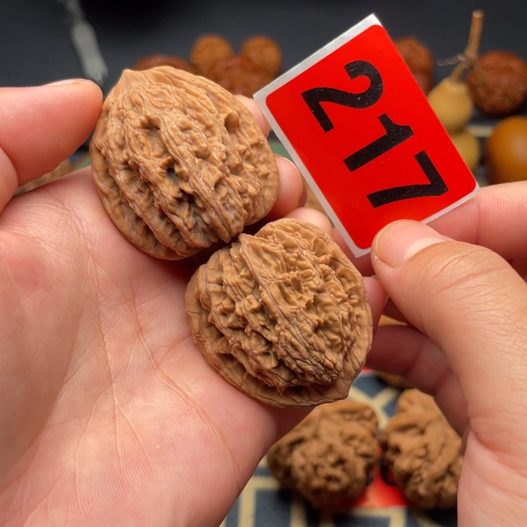 文玩核桃吊坠37全品虎头217号