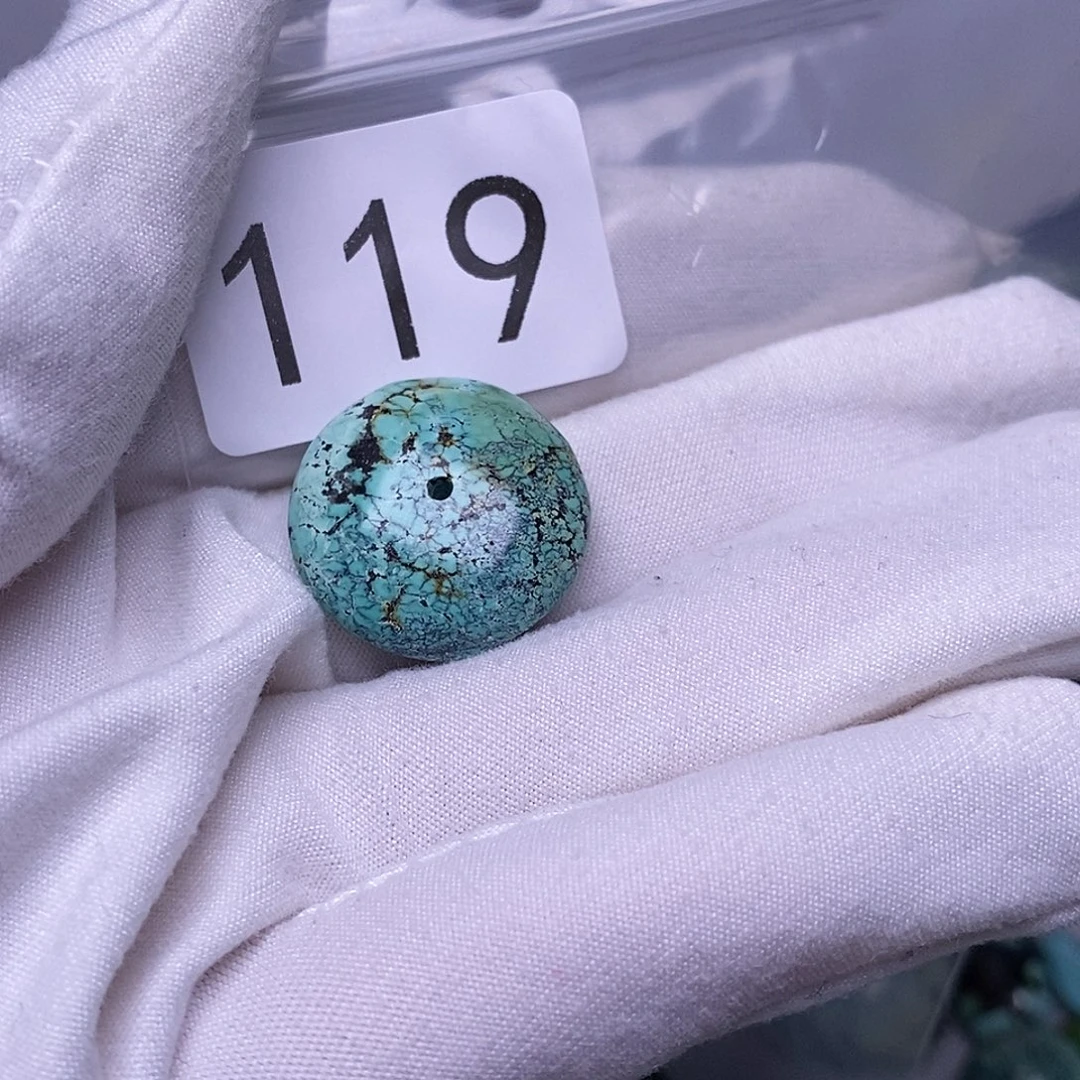 绿松石未镶嵌珠宝半成品