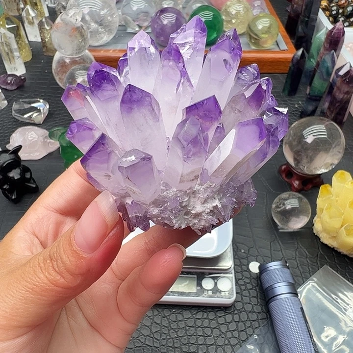 清***徐珠宝半成品未镶嵌水晶460