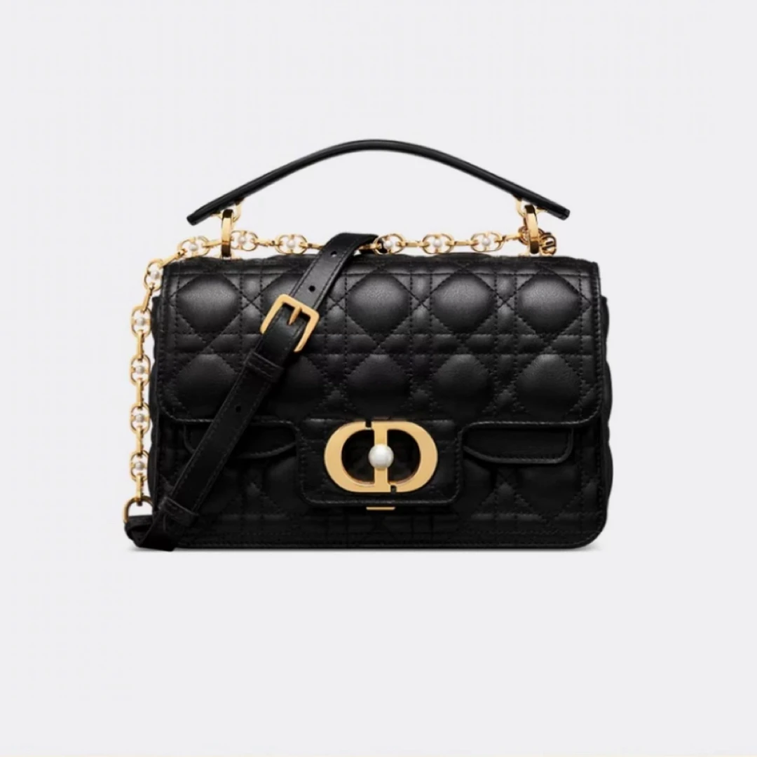未使用 DIOR/迪奥 迪奥闲置新（25年带发票）Jolie小号黑金斜挎包