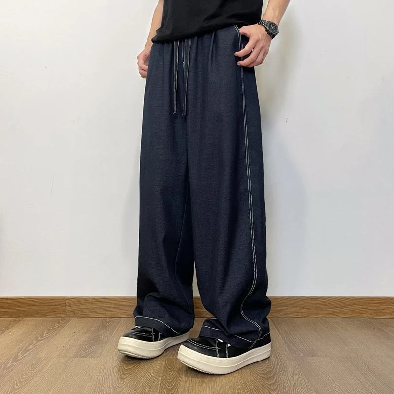 MANRE SHOW【老钱风牛仔裤】cleanfit美式复古牛仔裤男直筒休闲西裤