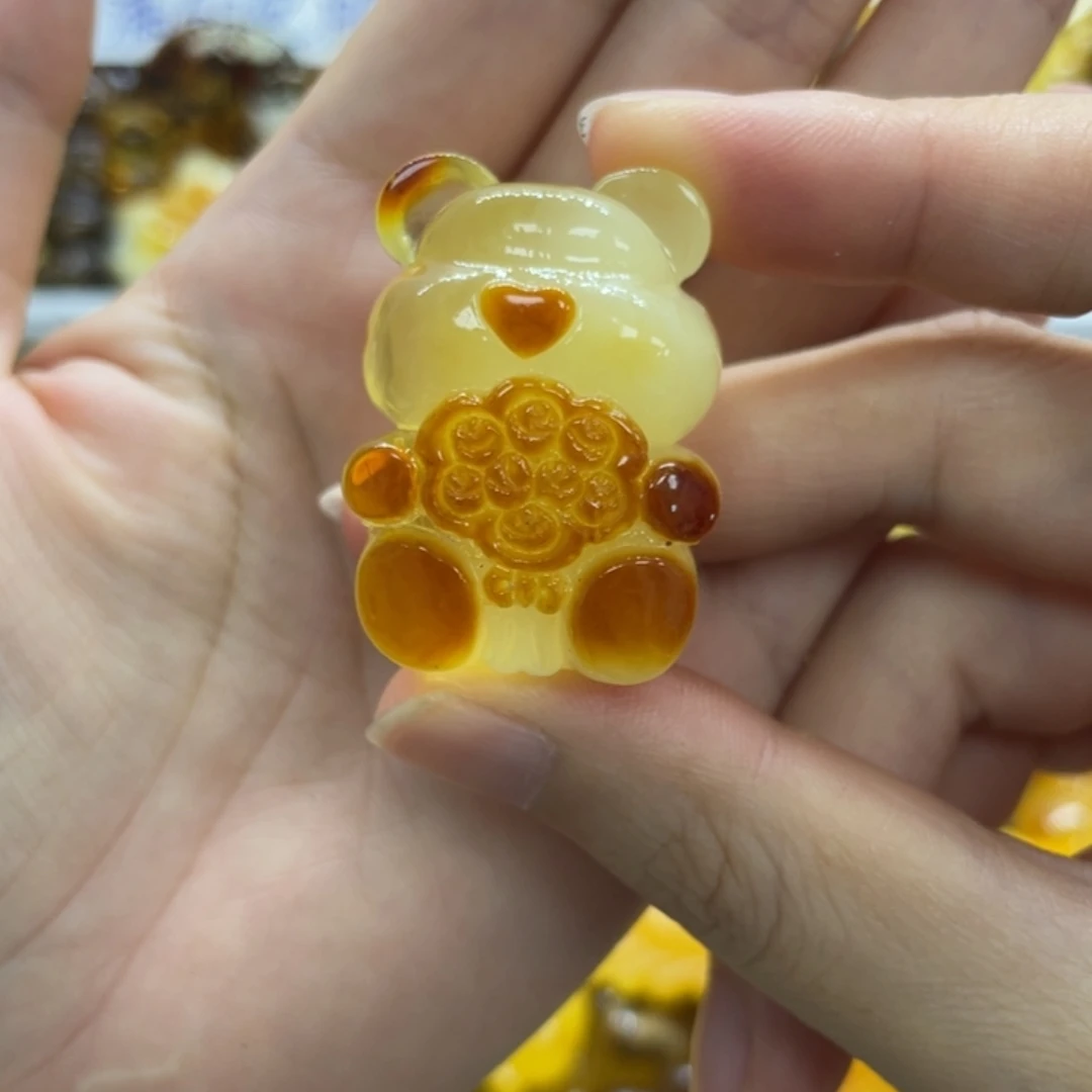 琥珀未镶嵌裸石天然琥珀