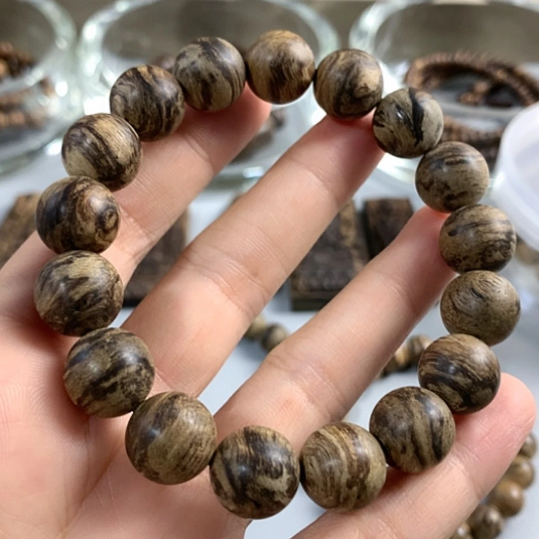 【闪购商品】沉香手串芽庄留疤沉香1.3，16克